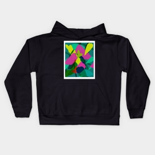 Colourful garden riot part 01 Kids Hoodie